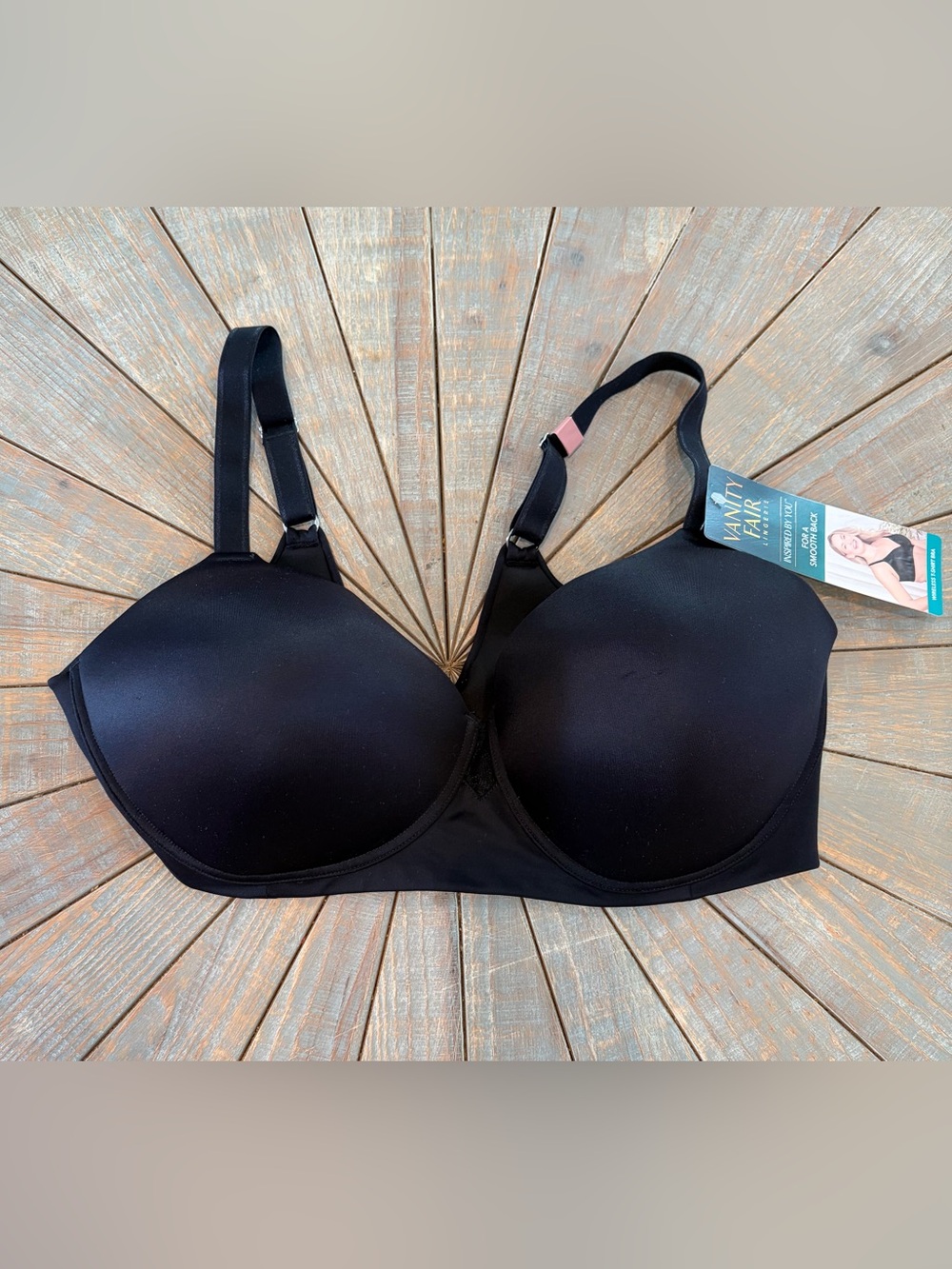 NWT! Vanity Fair Smoothing Wireless T-Shirt Bra size 42D